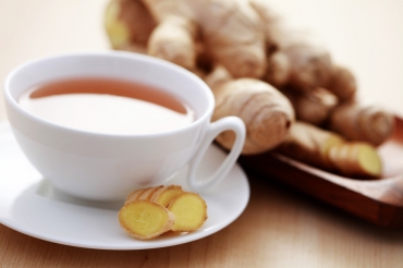 Ginger tea to get rid of diarrhea
