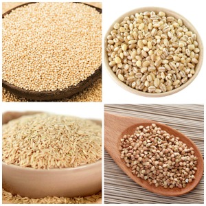 whole grains - Amaranth - barley - Brown rice - Buckwheat - small image
