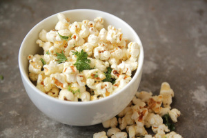 garlic popcorn