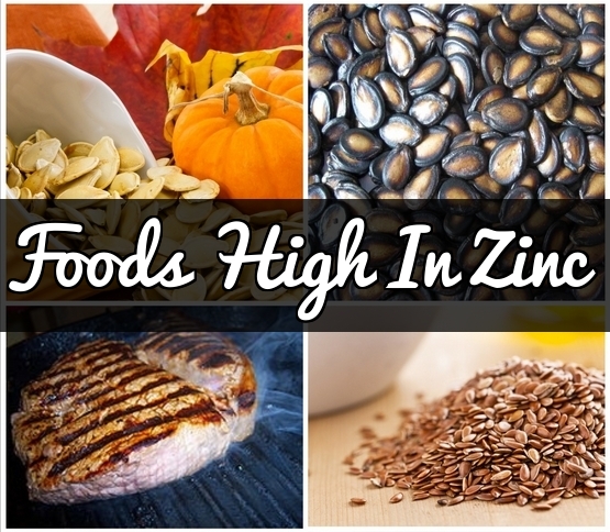 Foods High in Zn